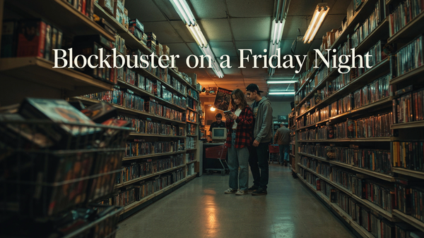 Blockbuster on a Friday Night — The Scent of the Best Era