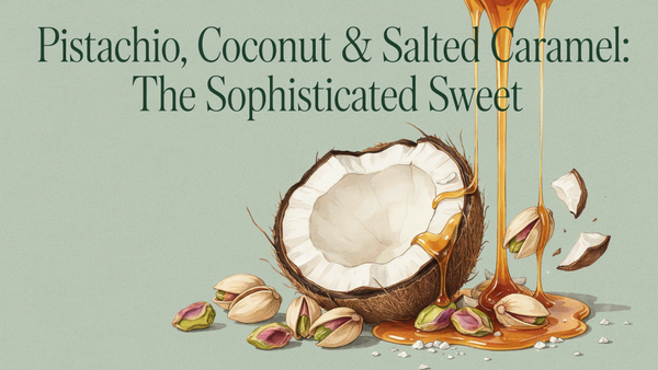 Pistachio, Coconut & Salted Caramel: The Sophisticated Sweet