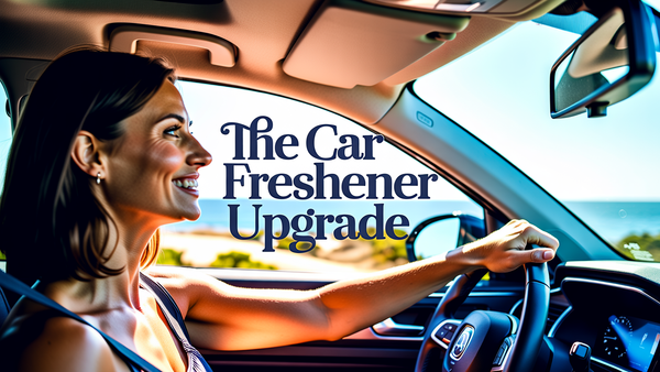 The Car Freshener Upgrade — Ditch the Cardboard Tree