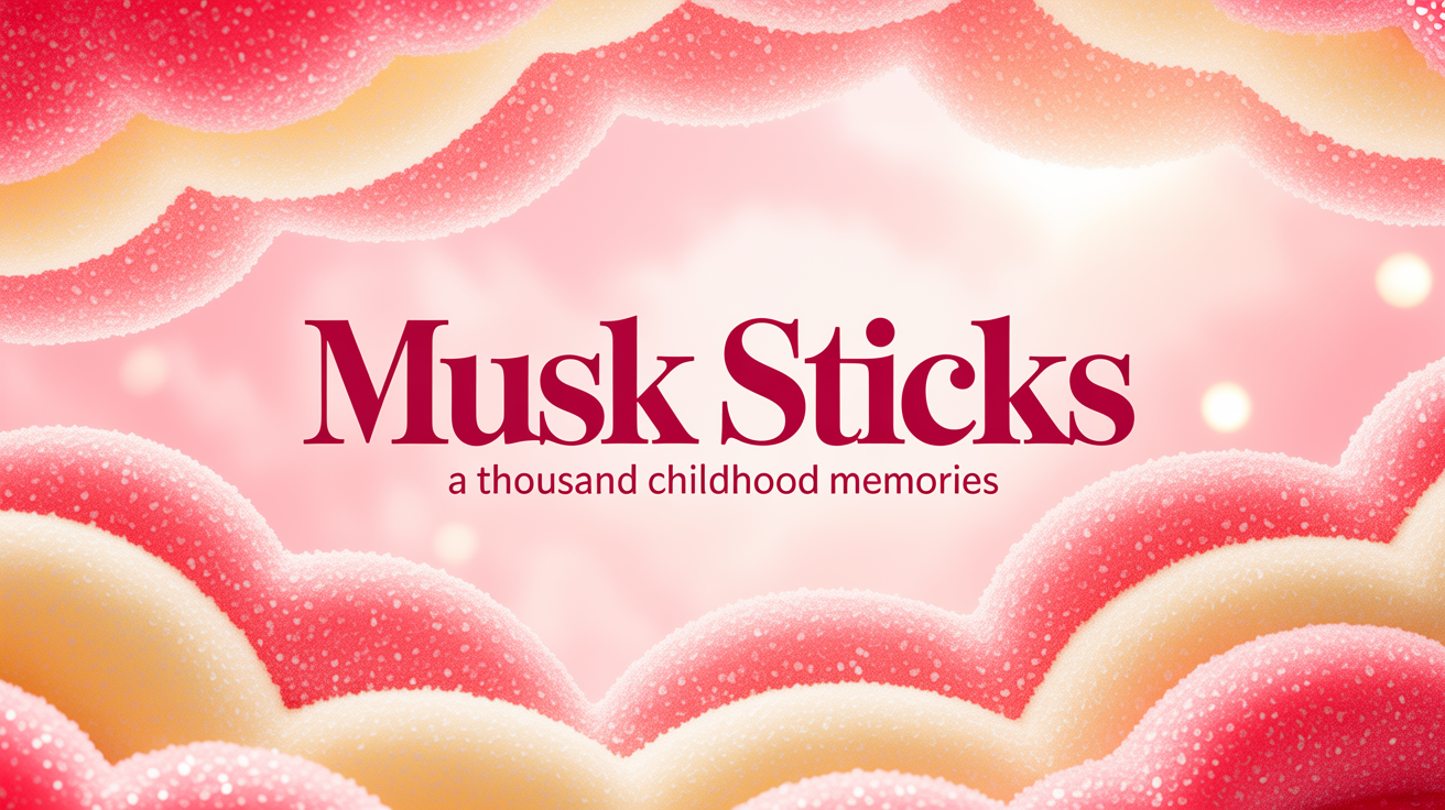 Musk Sticks — The Pink Stick of a Thousand Childhood Memories