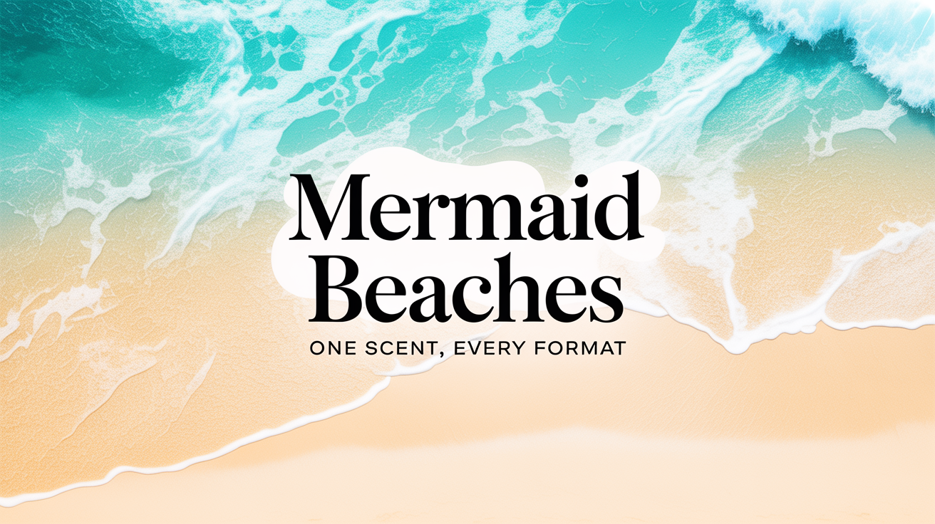 The Mermaid Beaches Universe — One Scent, Every Format