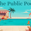 The Public Pool in Summer