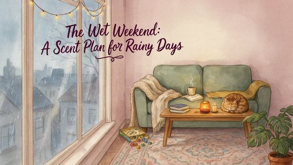 The Wet Weekend: A Scent Plan for Rainy Days Inside