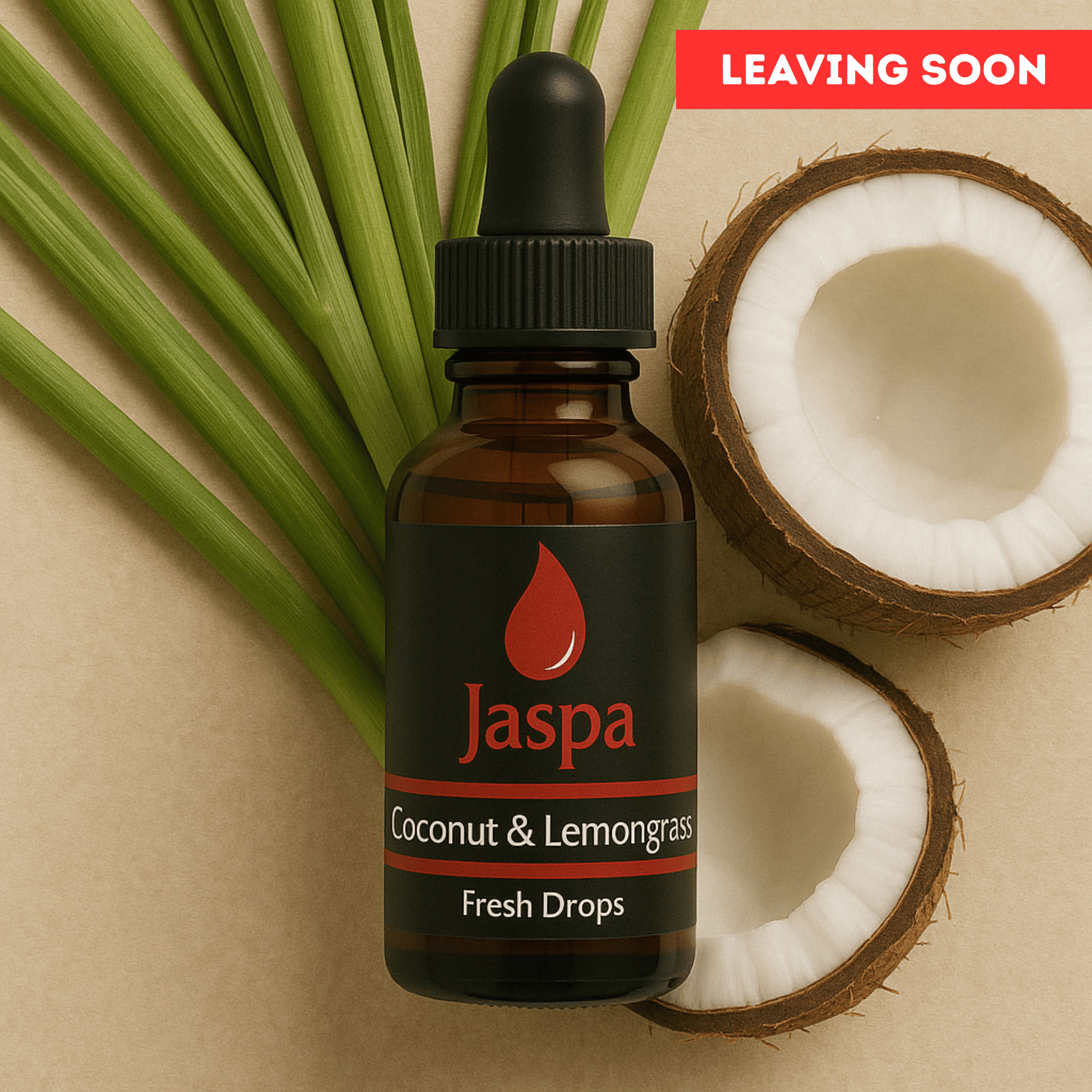 Coconut & Lemongrass Diffuser Oil 30ml