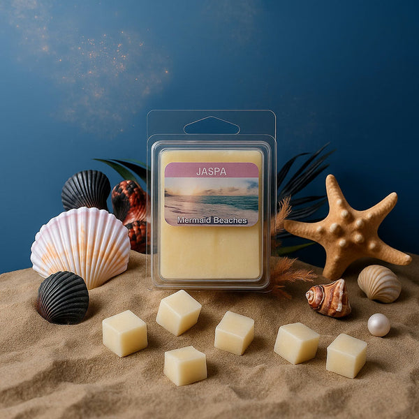 Mermaid Beaches wax melts — bathroom scent