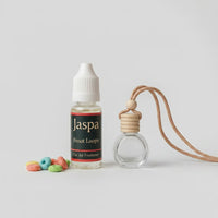Froot Loops Car Diffuser with Refill on grey studio background