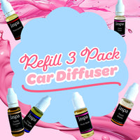 Car Air Freshener 3 Pack Refill