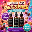 3 FREE Mystery Air Fresheners 🎁