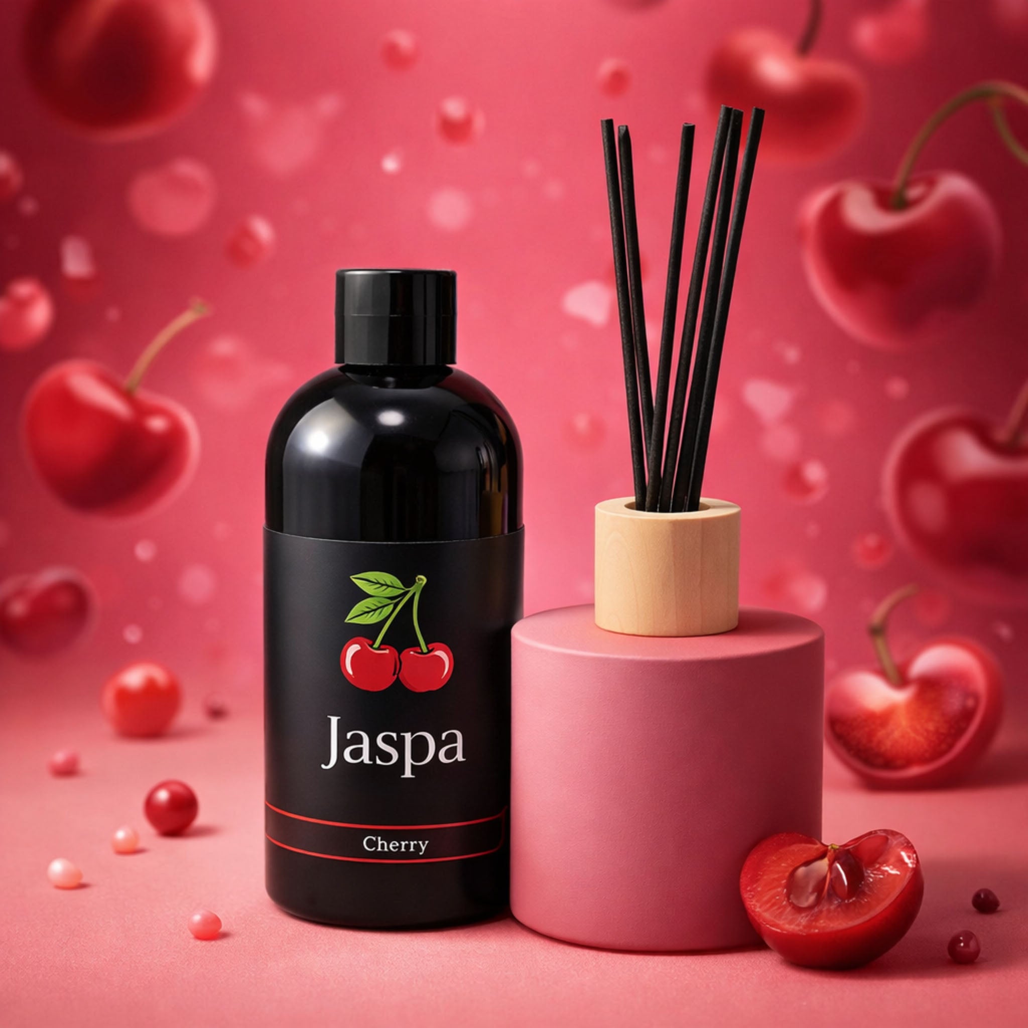 Cherry Reed Diffuser Set