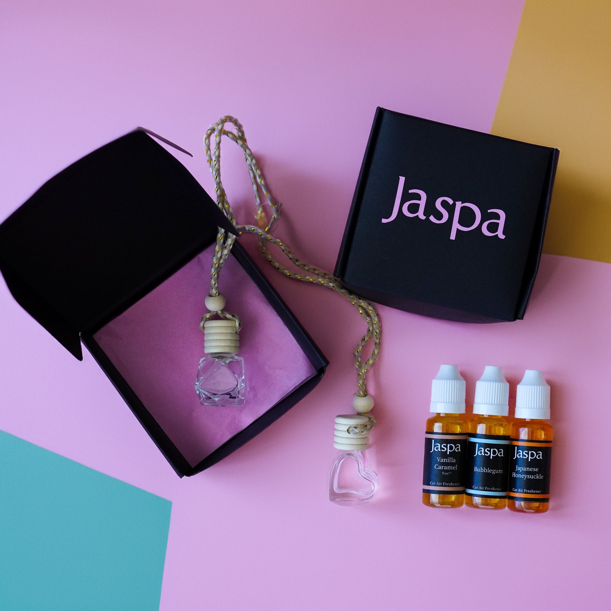 Car Diffuser and 3 Pack Refill Bundle