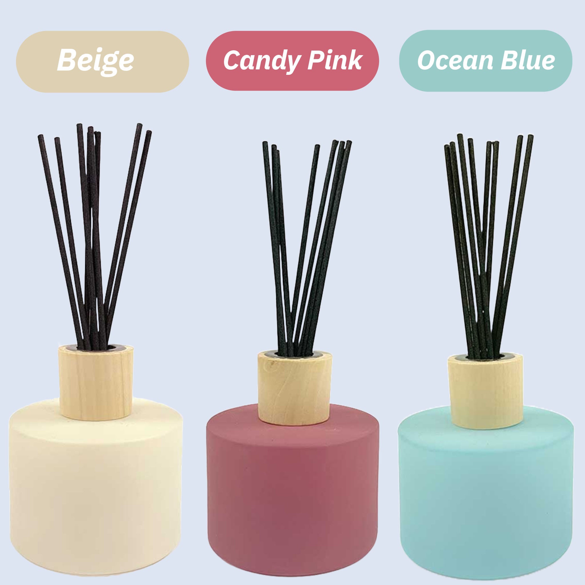 Vanilla Caramel Reed Diffuser Set