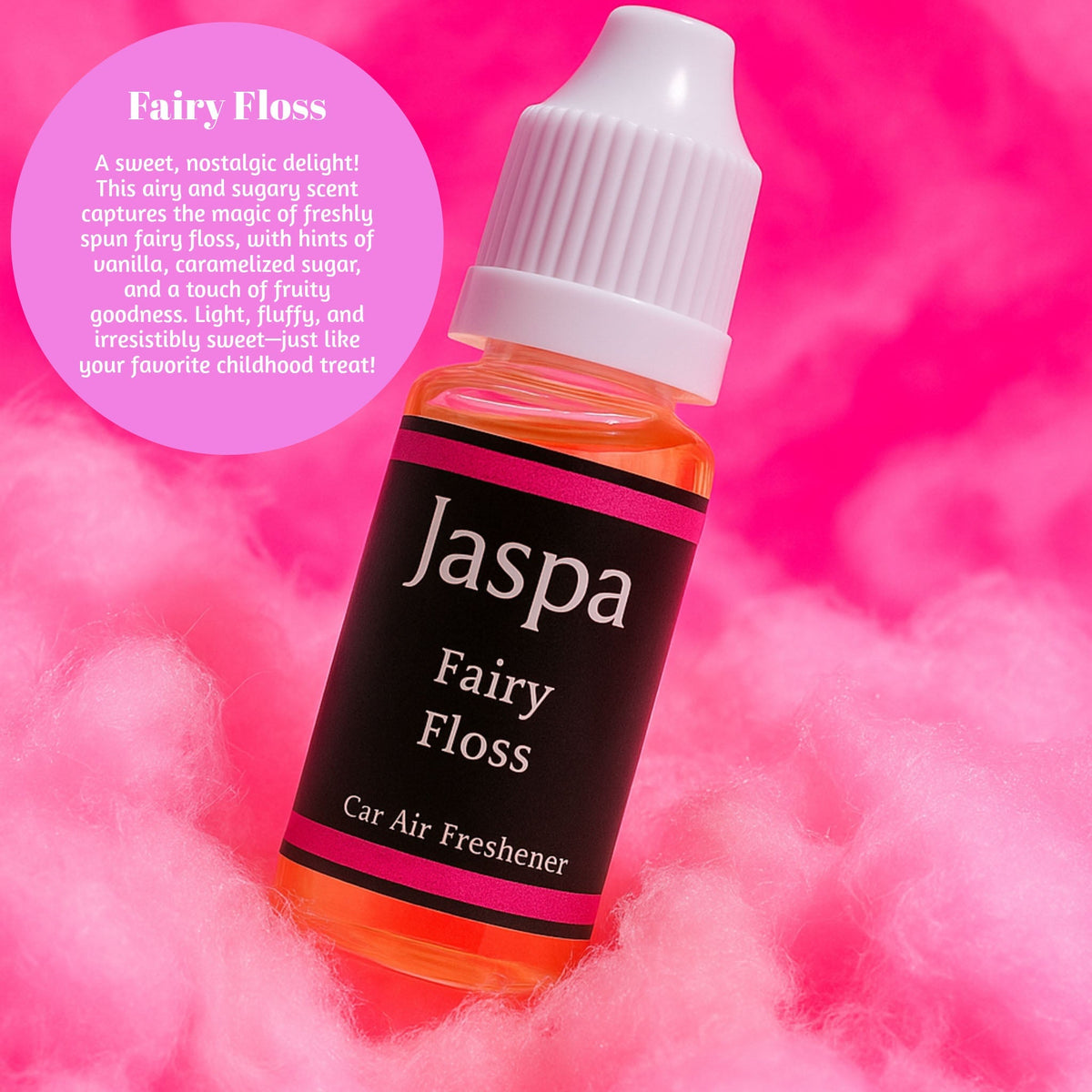 Fairy Floss Car Diffuser with Refill