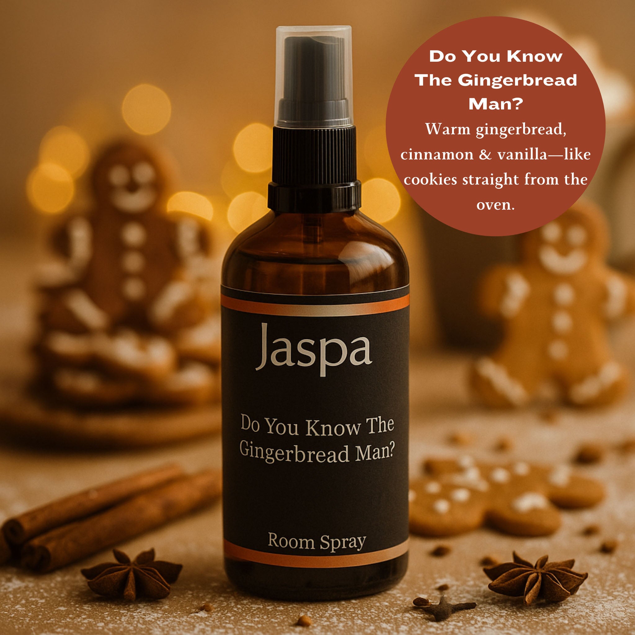 Do You Know The Gingerbread Man? - Jaspa Air Freshener (100ml)