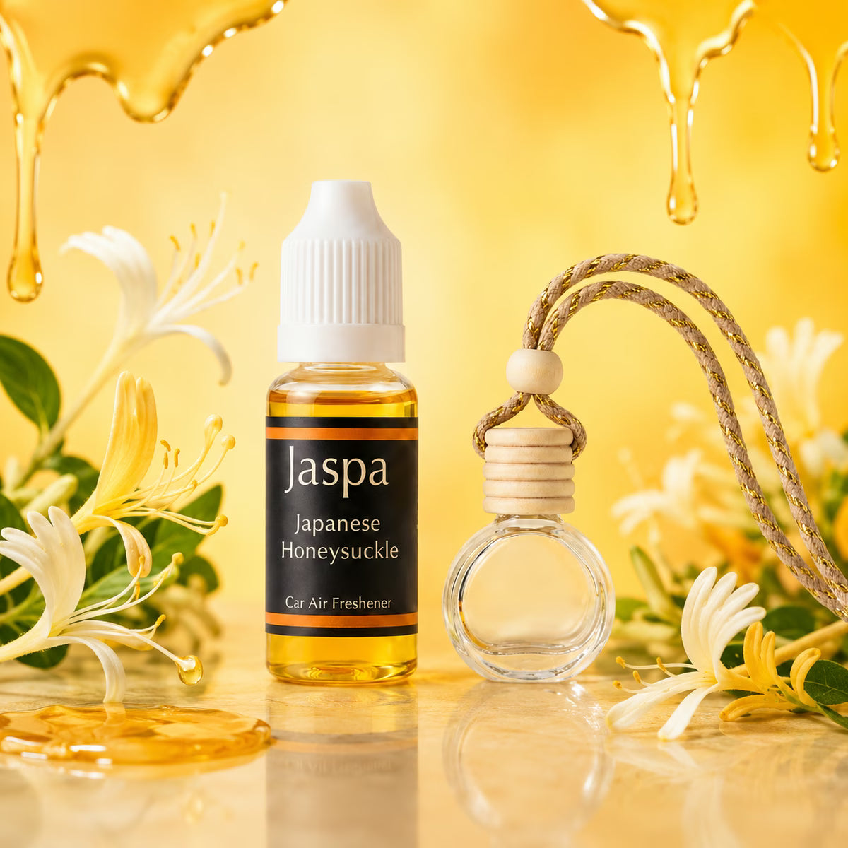 Japanese Honeysuckle Car Diffuser with Refill