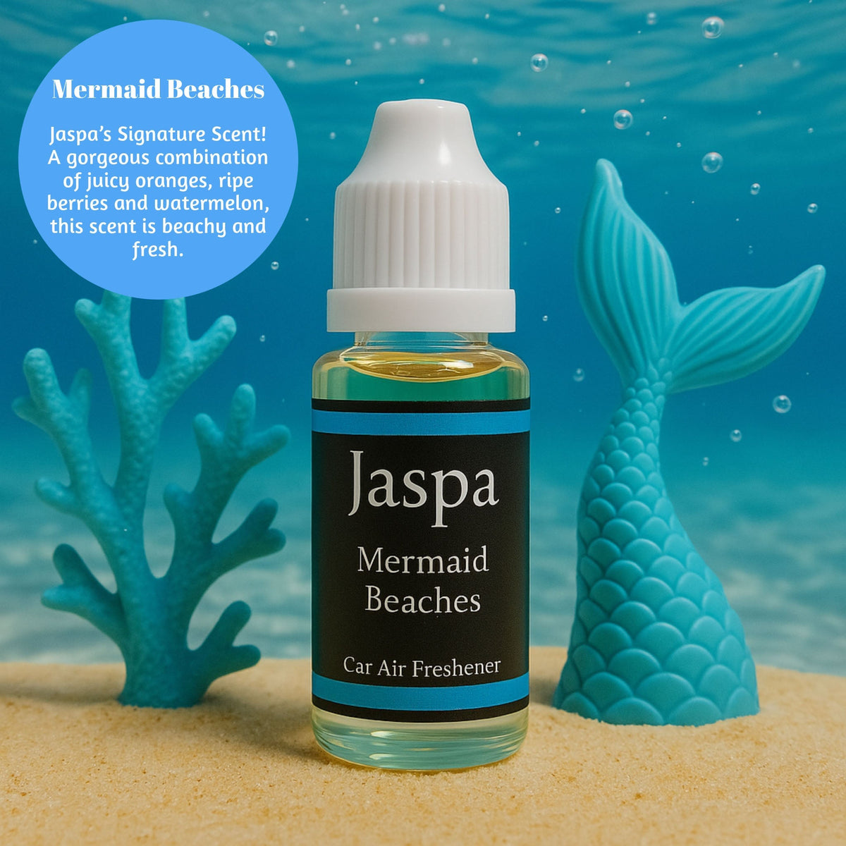Mermaid Beaches Car Diffuser with Refill