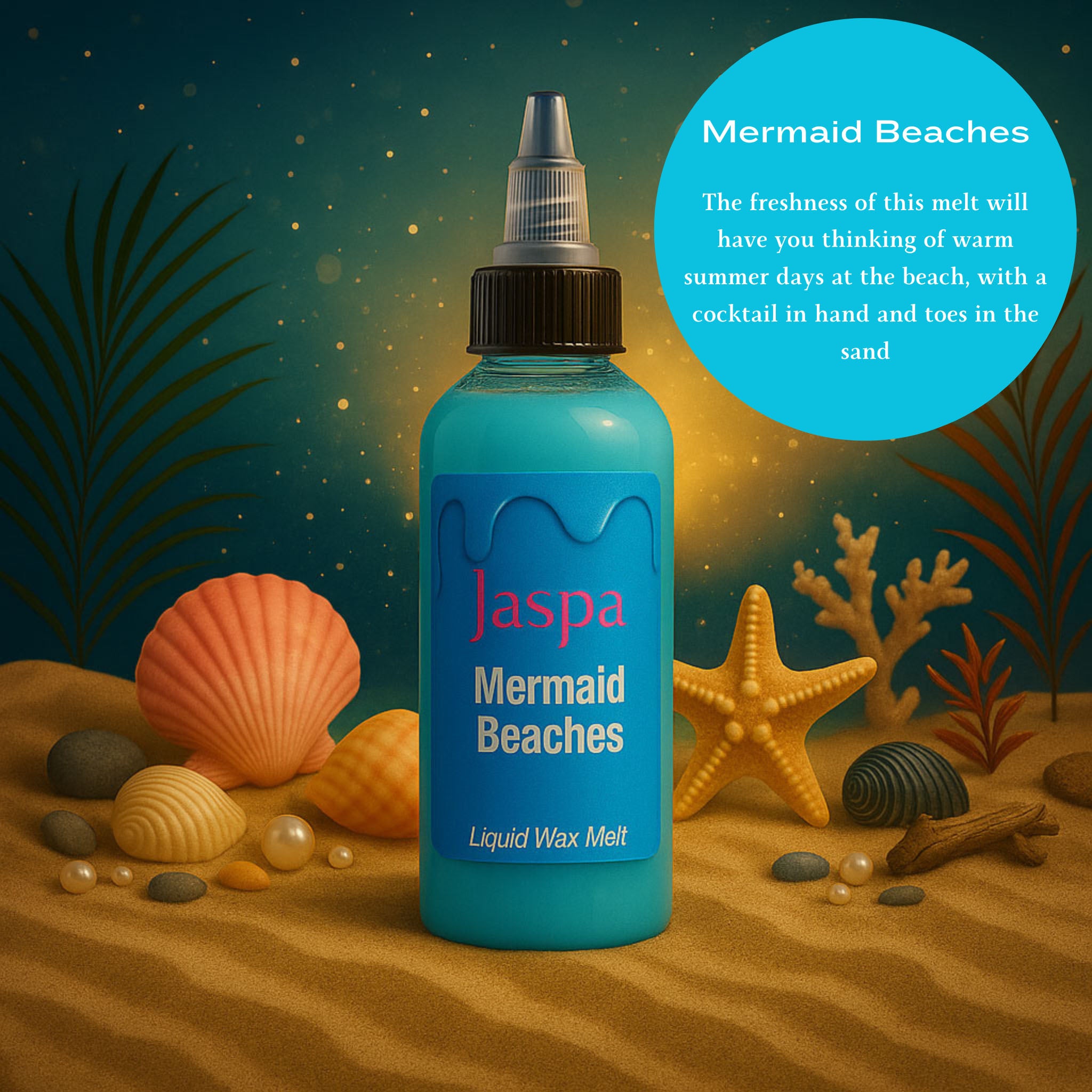 Mermaid Beaches Liquid Wax Melt 100ml