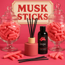 Musk Sticks Reed Diffuser Set