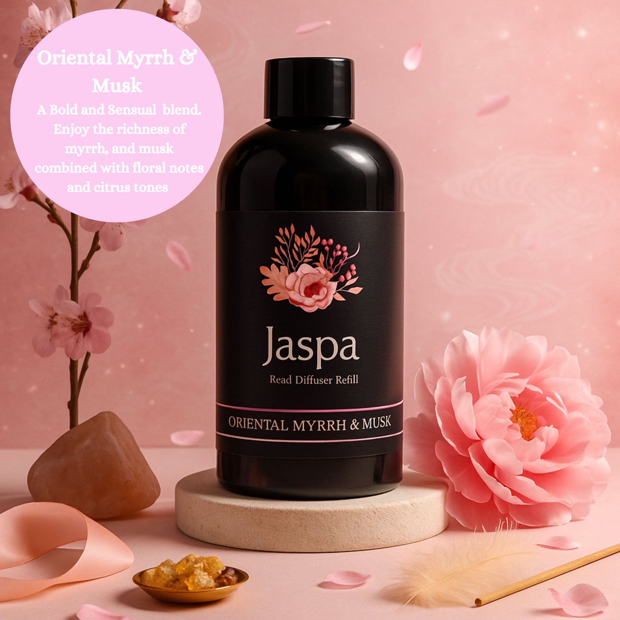 Oriental Myrrh & Musk Reed Diffuser Set