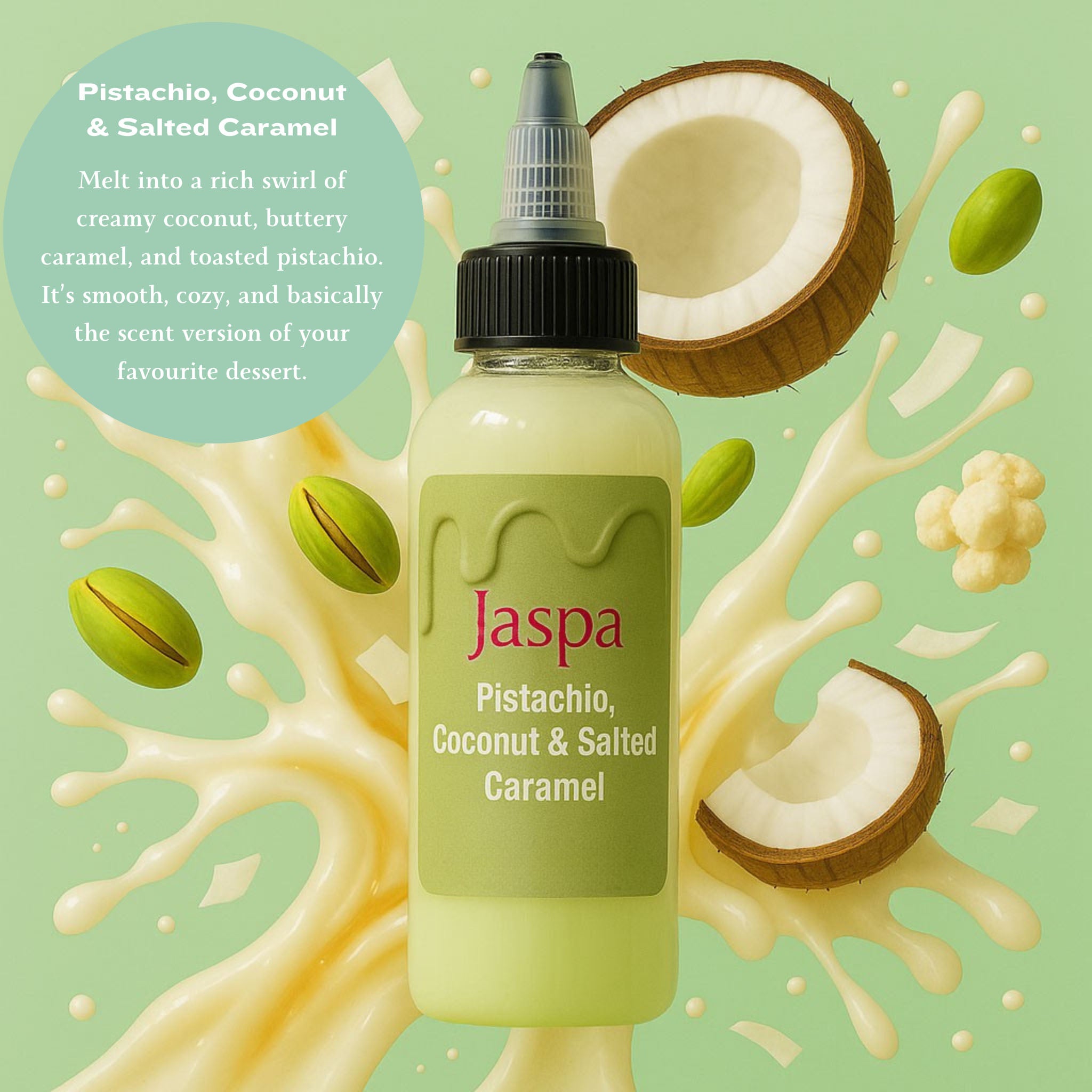 Pistachio, Coconut & Salted Caramel Liquid Wax Melt 100ml
