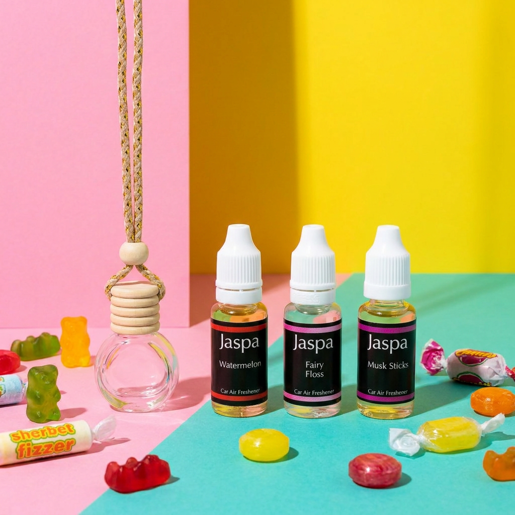 Car Diffuser and 3 Pack Refill Bundle