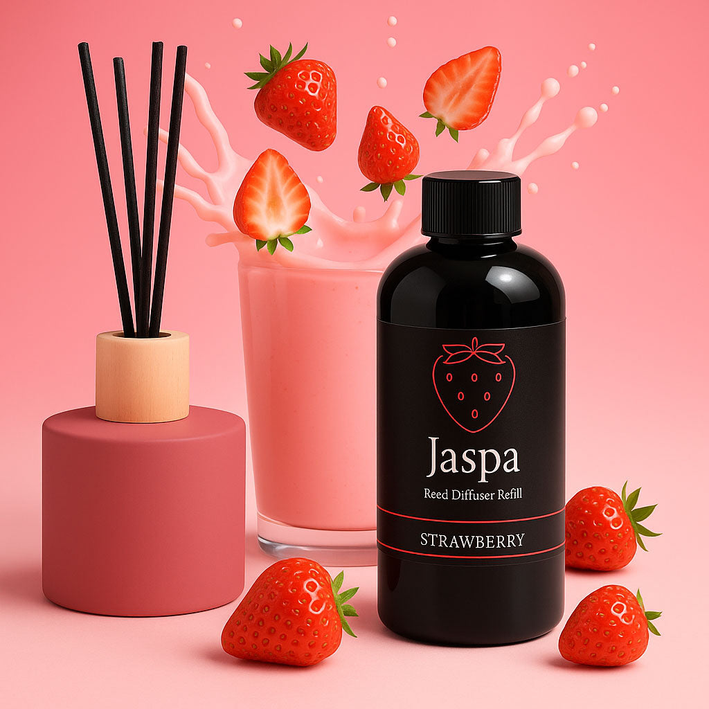 Strawberry Reed Diffuser Set