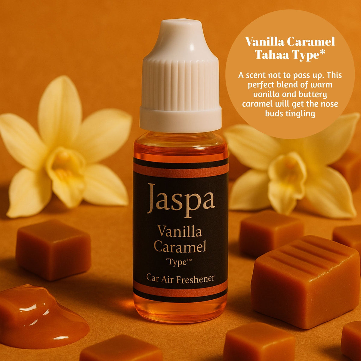 Vanilla Caramel - Car Diffuser with Refill
