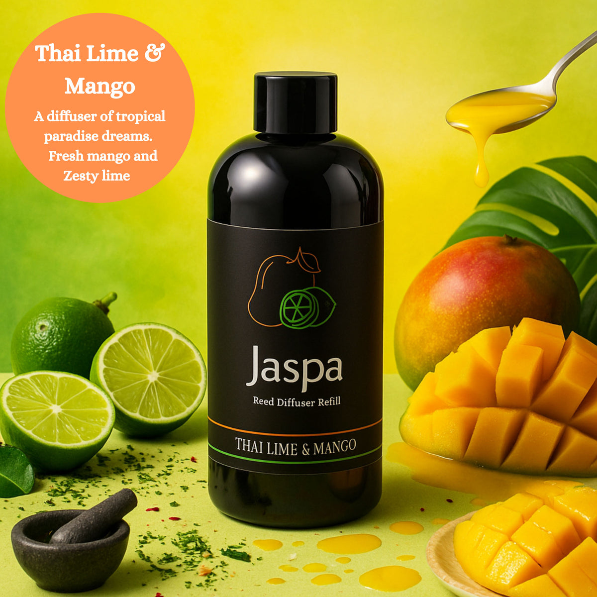 Thai Lime & Mango Reed Diffuser Set
