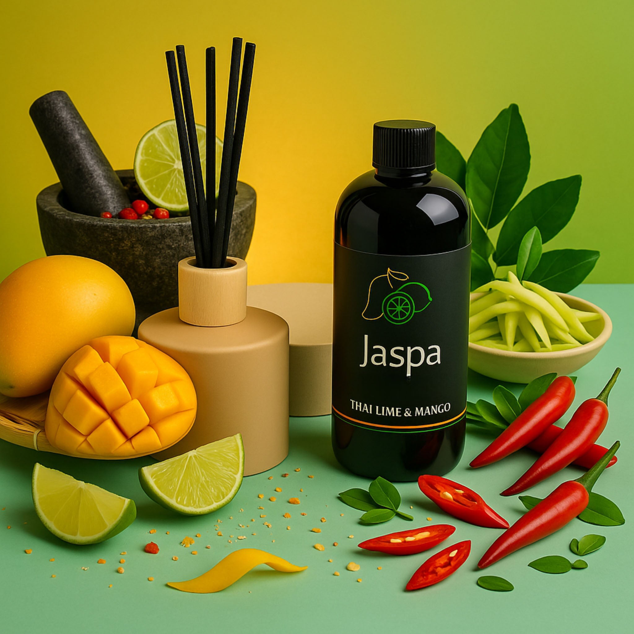Thai Lime & Mango Reed Diffuser Set