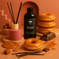 Vanilla Caramel Reed Diffuser Set