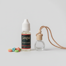 Froot Loops Car Diffuser with Refill on grey studio background
